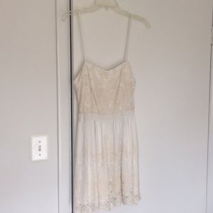 Urban Outfitters White lace dress
